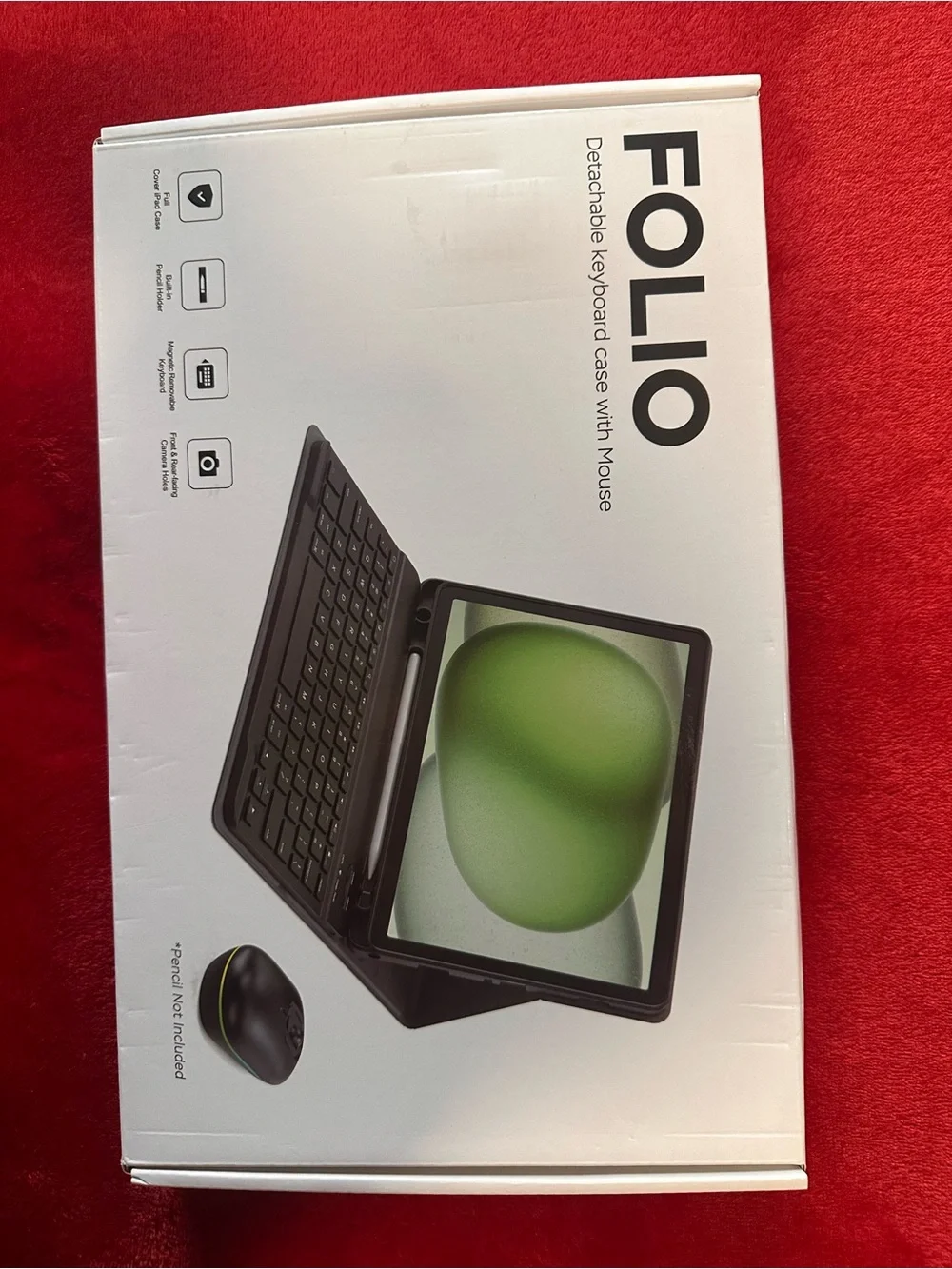 Case with Keyboard 3-Speed Mouse, 11-inch case , Detachable Magnetic Keyboard